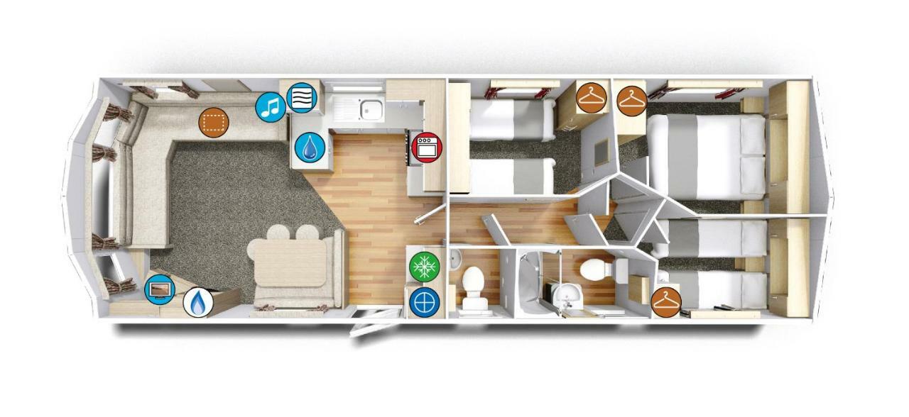 Готель Newquay Bay Porth Caravan Екстер'єр фото